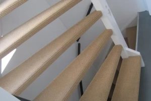 Flakestrap, Houten open trap, Lei IJzer