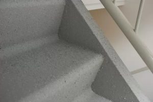 Flakestrap, Beton trap, Lei Aluminium