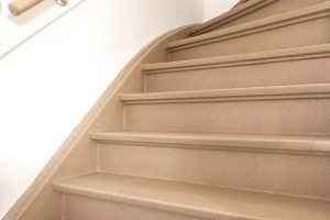 Flakestrap, Houtentrap gesloten, Aarde Rogge