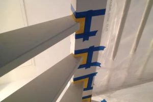 Flakestrap, Houten open trap, Lei Zink