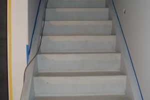 Flakestrap, Beton trap, Terrazzo Graniet