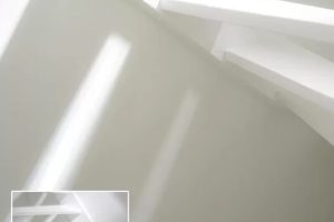 Flakestrap, Houten trap, open, Uni Berk