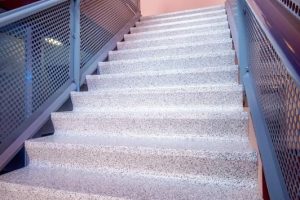 Flakestrap, Beton trap Terrazo Travertin